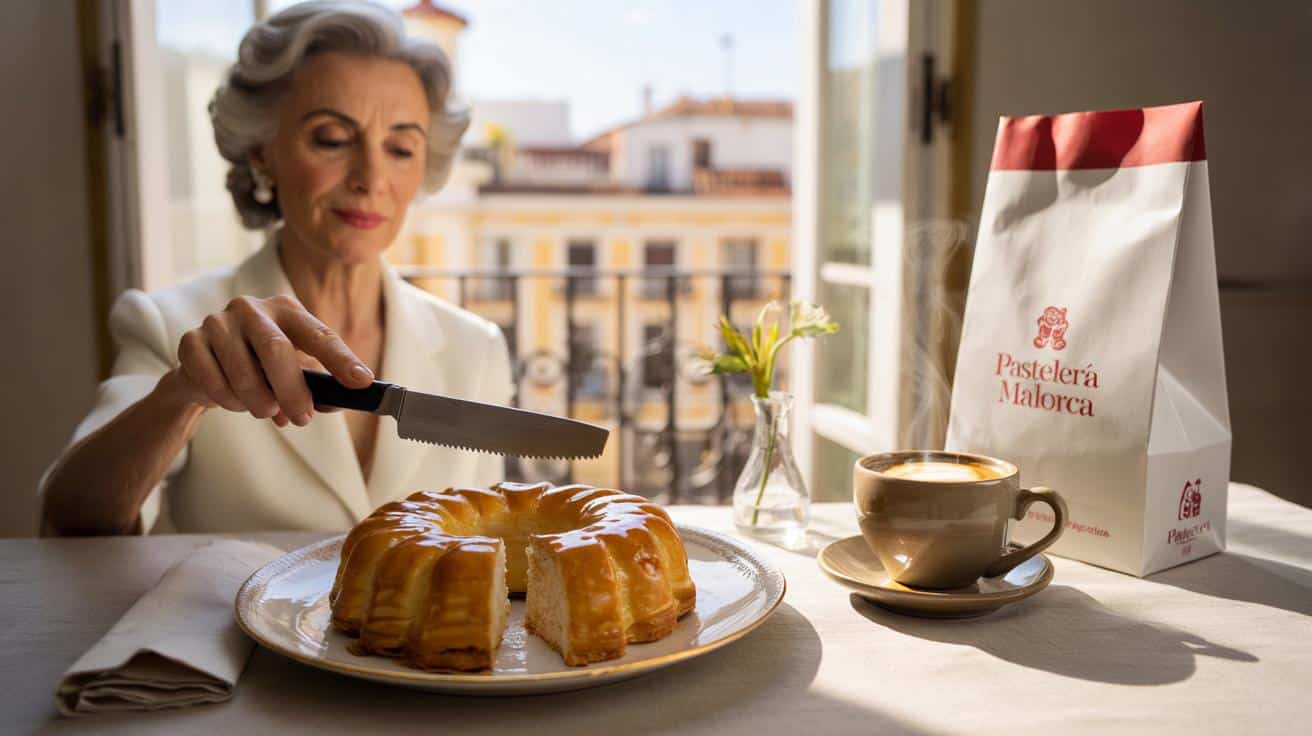 Carmen Lomana (77 años): «Cada vez pido más desayunos a domicilio y mi preferido es el tortel de Pastelería Mallorca con café con leche»